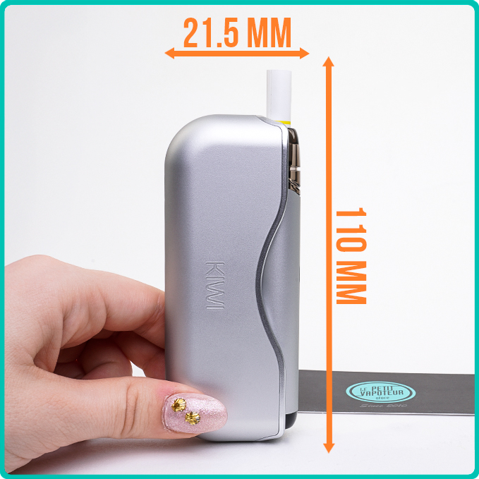 Dimensions du Kit Kiwi Starter Kiwi Vapor